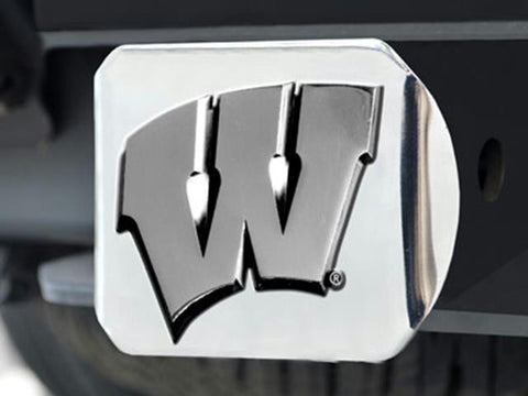 FanMats Wisconsin Hitch Cover 4 1-2x3 3-8