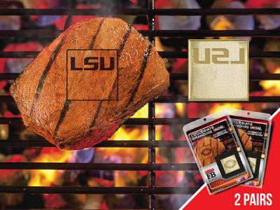 FanMats Louisiana State University  Grilling Fanbrand 2 Pack