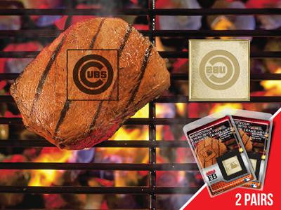 FanMats MLB - Chicago Cubs  Grilling Fanbrand 2 Pack