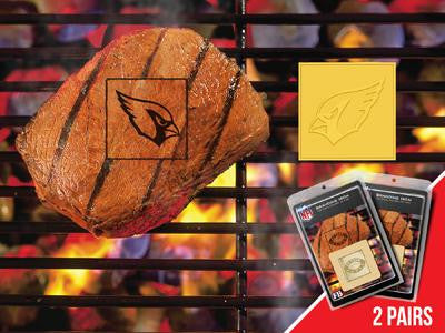 FanMats NFL - Arizona Cardinals  Grilling Fanbrand 2 Pack