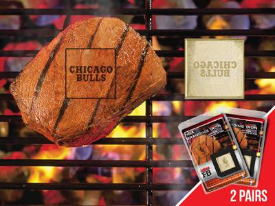 FanMats NBA - Chicago Bulls  Grilling Fanbrand 2 Pack