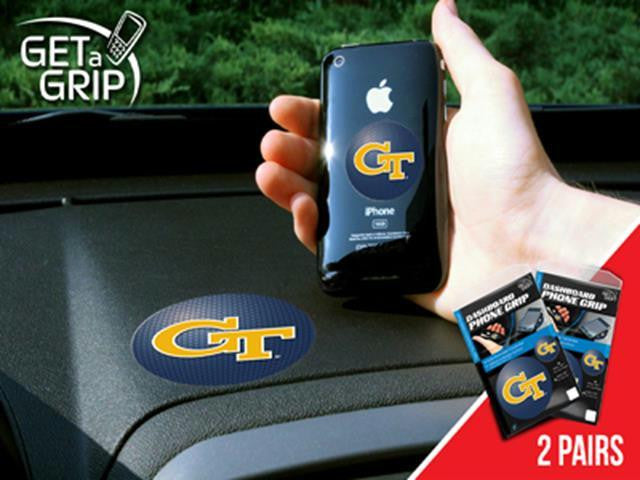 FanMats Georgia Tech Cell Phone Get a Grip 2 Pack