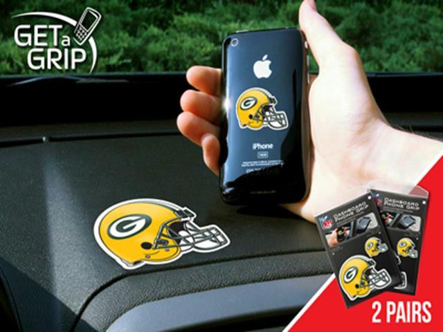 FanMats NFL - Green Bay Packers Cell Phone Get a Grip 2 Pack
