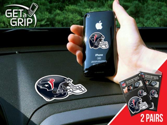 FanMats NFL - Houston Texans Cell Phone Get a Grip 2 Pack