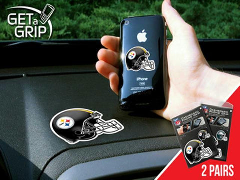 FanMats NFL - Pittsburgh Steelers Cell Phone Get a Grip 2 Pack
