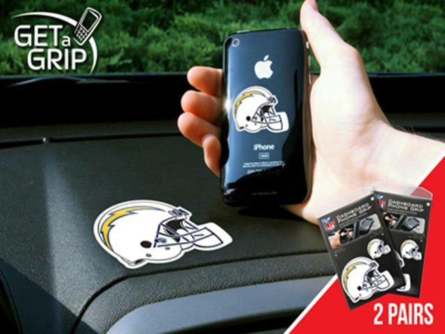 FanMats NFL - San Diego Chargers Cell Phone Get a Grip 2 Pack