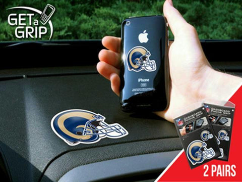 FanMats NFL - St. Louis Rams Cell Phone Get a Grip 2 Pack