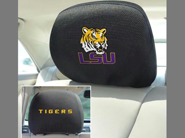 FanMats Louisiana State Head Rest Cover 10x13