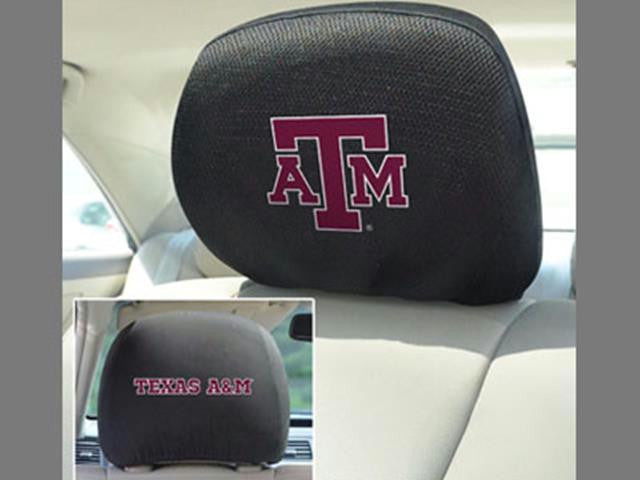 FanMats Texas A&M Head Rest Cover 10x13