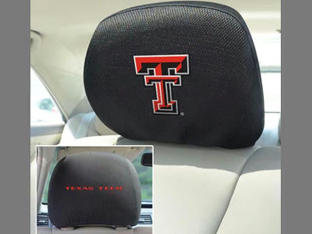 FanMats Texas Tech Head Rest Cover 10x13