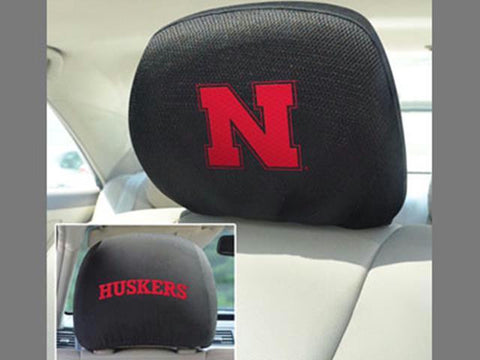 FanMats Nebraska Head Rest Cover 10x13