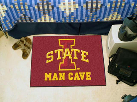 FanMats Iowa State University Man Cave Starter Rug 19x30