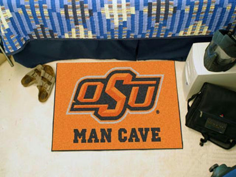 FanMats Oklahoma State University Man Cave Starter Rug 19x30