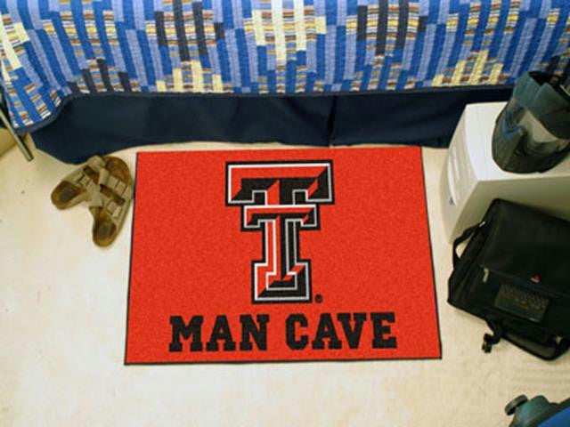 FanMats Texas Tech University Man Cave Starter Rug 19x30