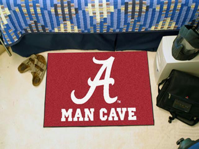 FanMats University of Alabama Man Cave Starter Rug 19x30