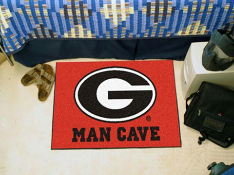 FanMats University of Georgia Man Cave Starter Rug 19x30