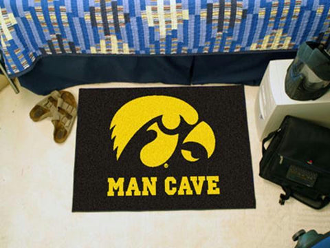 FanMats University of Iowa Man Cave Starter Rug 19x30