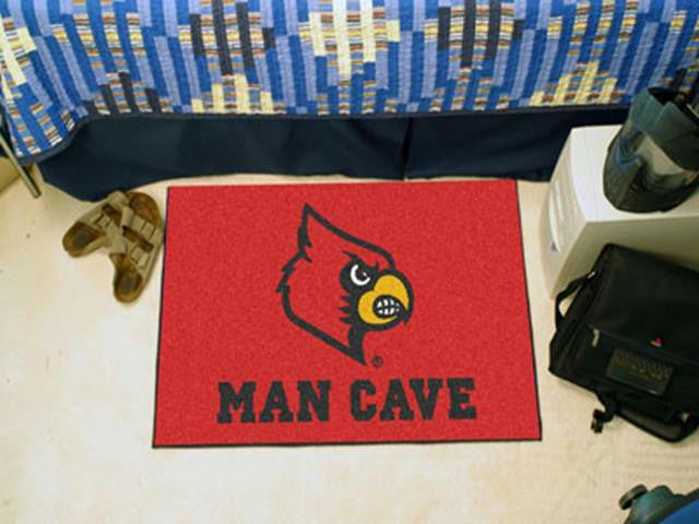 FanMats University of Louisville Man Cave Starter Rug 19x30