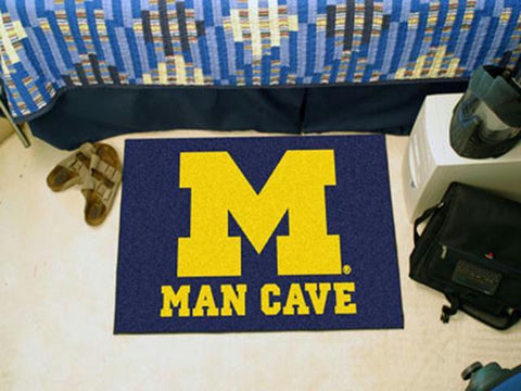 FanMats University of Michigan Man Cave Starter Rug 19x30