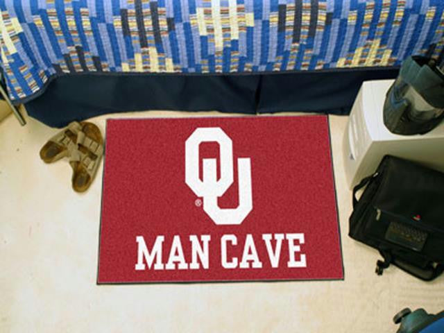 FanMats University of Oklahoma Man Cave Starter Rug 19x30