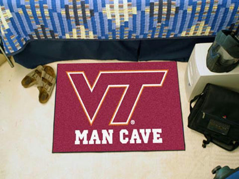 FanMats Virginia Tech Man Cave Starter Rug 19x30