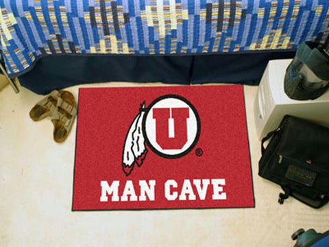 FanMats University of Utah Man Cave Starter Rug 19x30