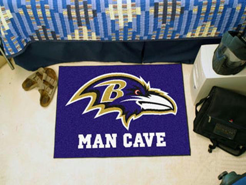 FanMats  NFL - Baltimore Ravens Man Cave Starter Rug 19x30