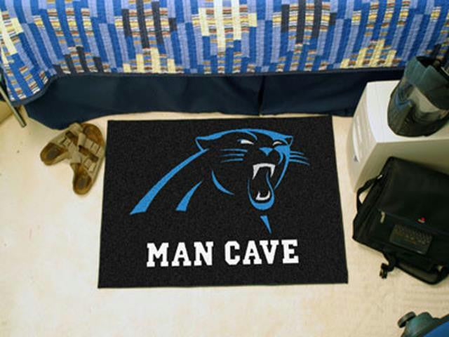 FanMats  NFL - Carolina Panthers Man Cave Starter Rug 19x30