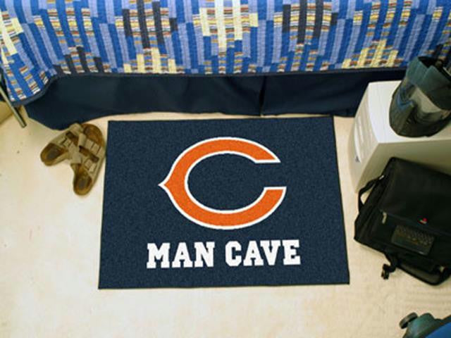 FanMats  NFL - Chicago Bears Man Cave Starter Rug 19x30