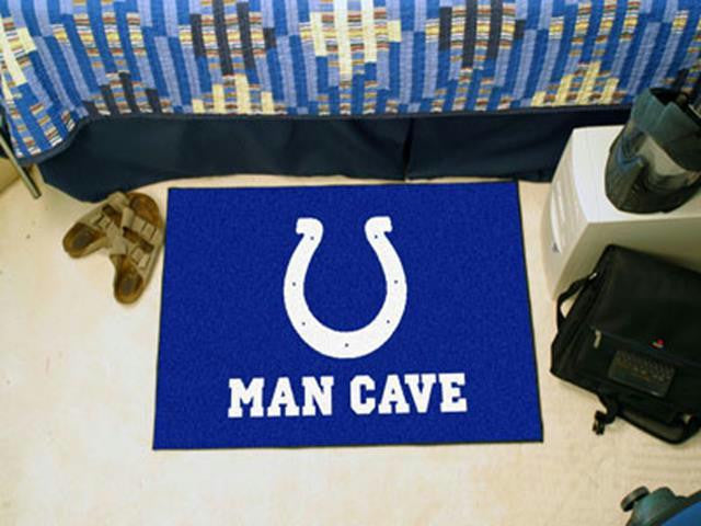 FanMats  NFL - Indianapolis Colts Man Cave Starter Rug 19x30