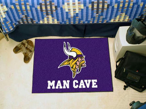 FanMats  NFL - Minnesota Vikings Man Cave Starter Rug 19x30