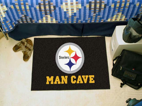 FanMats  NFL - Pittsburgh Steelers Man Cave Starter Rug 19x30