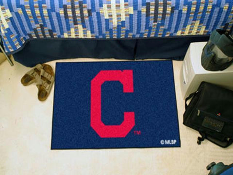 FanMats MLB - Cleveland Indians Block-C Starter Rug 20x30