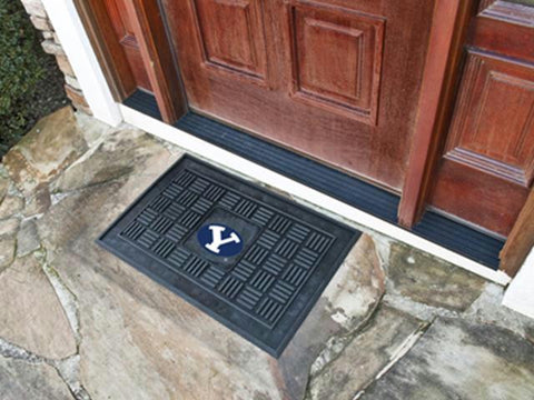 FanMats Brigham Young University Medallion Door Mat