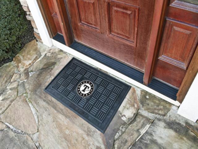 FanMats MLB - Texas Rangers Medallion Door Mat