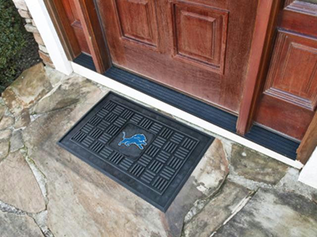 FanMats NFL - Detroit Lions Medallion Door Mat