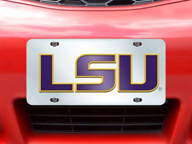 FanMats Louisiana State License Plate Inlaid 6x12