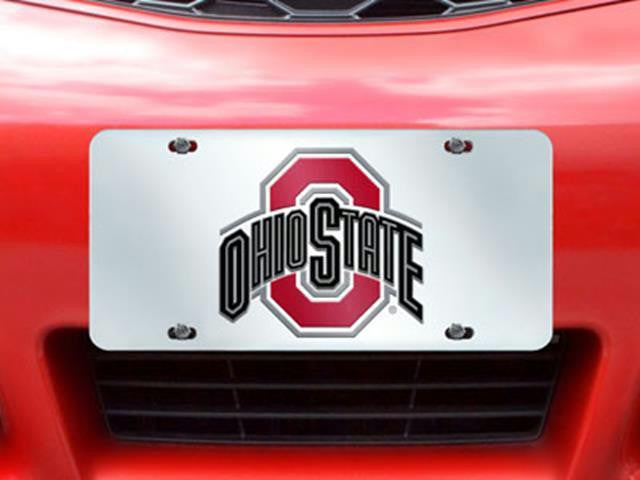 FanMats Ohio State License Plate Inlaid 6x12