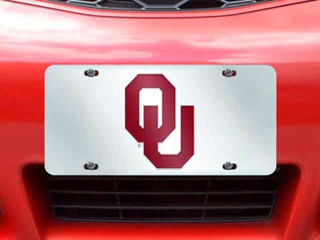 FanMats Oklahoma License Plate Inlaid 6x12