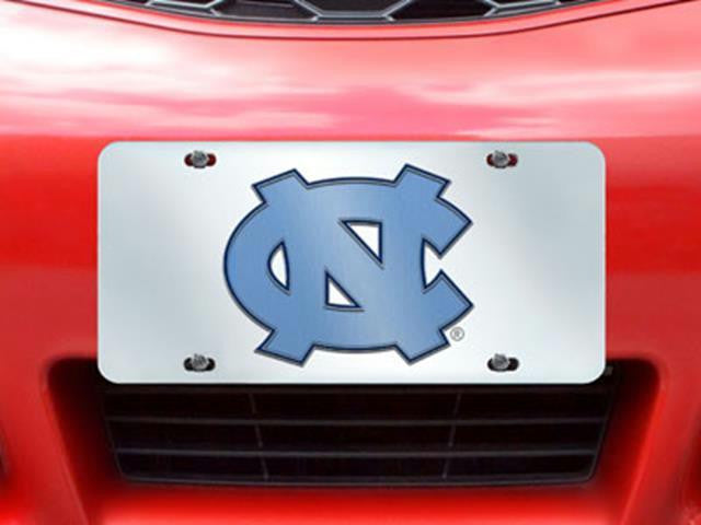 FanMats UNC University of North Carolina License Plate Inlaid 6x12