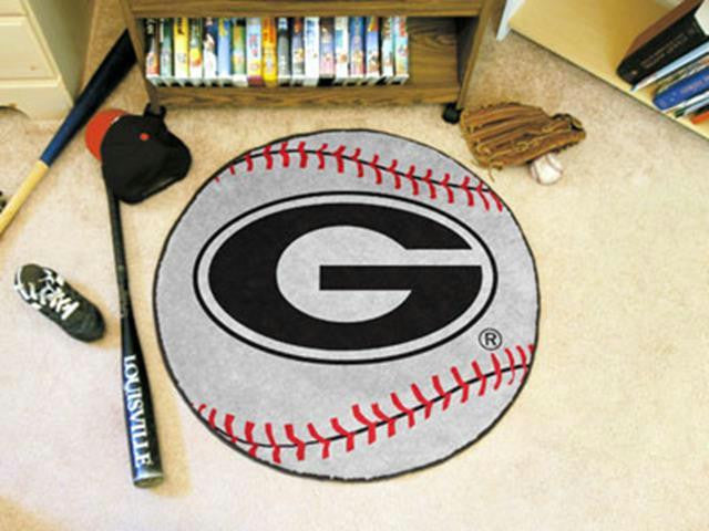 FanMats University of Georgia Baseball Mat 26 diameter 27 diameter