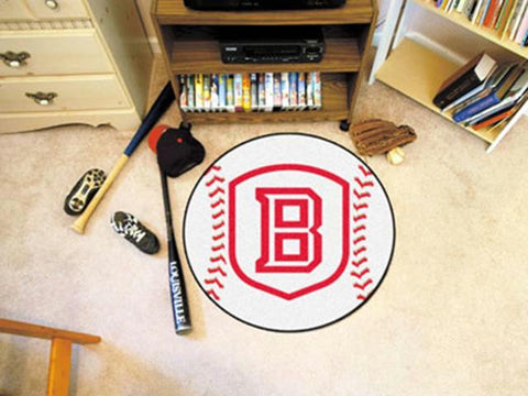 FanMats Bradley University Baseball Mat 26 diameter