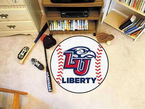 FanMats Liberty University Baseball Mat 26 diameter