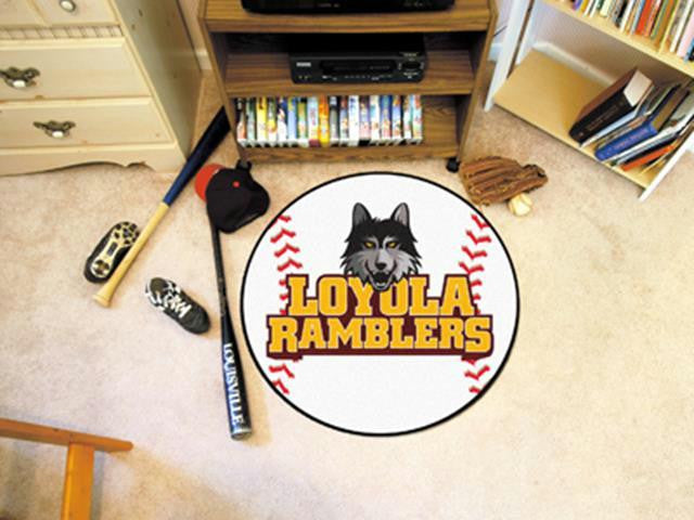 FanMats Loyola University Chicago Baseball Mat 26 diameter