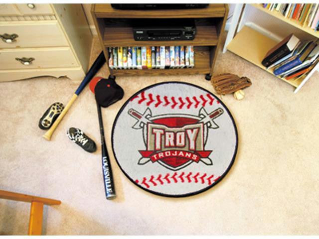 FanMats Troy University Baseball Mat 26 diameter