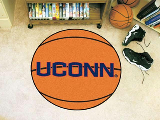 FanMats University of Connecticut Basketball Mat 26 diameter