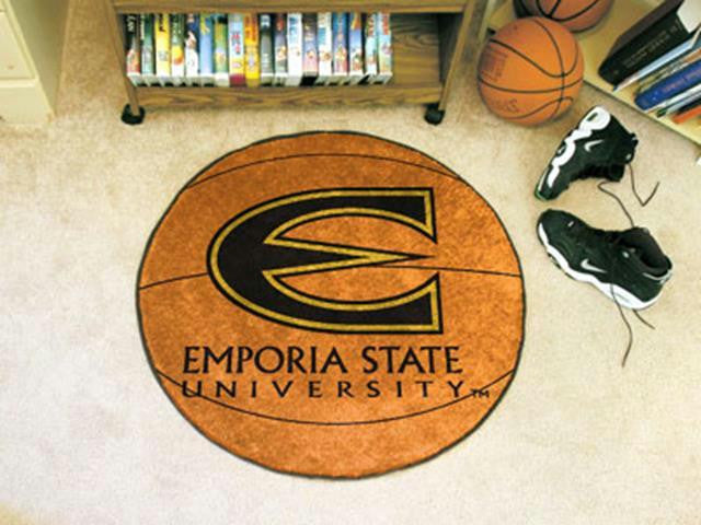 FanMats Emporia State University Basketball Mat 26 diameter