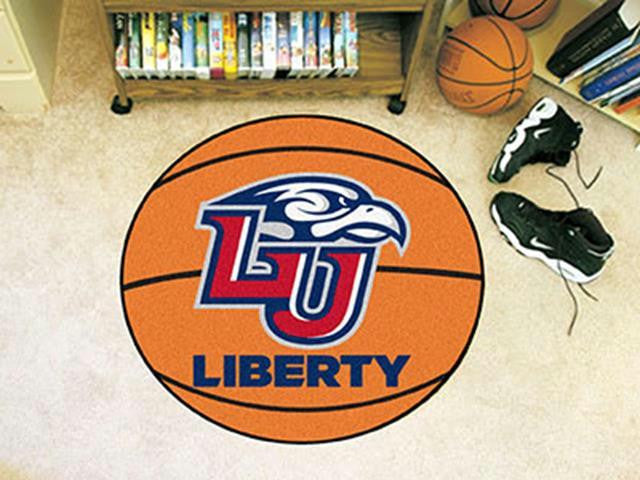 FanMats Liberty University Basketball Mat 26 diameter