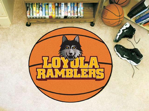 FanMats Loyola University Chicago Basketball Mat 26 diameter