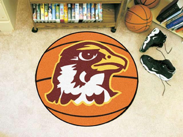 FanMats Quincy University Basketball Mat 26 diameter